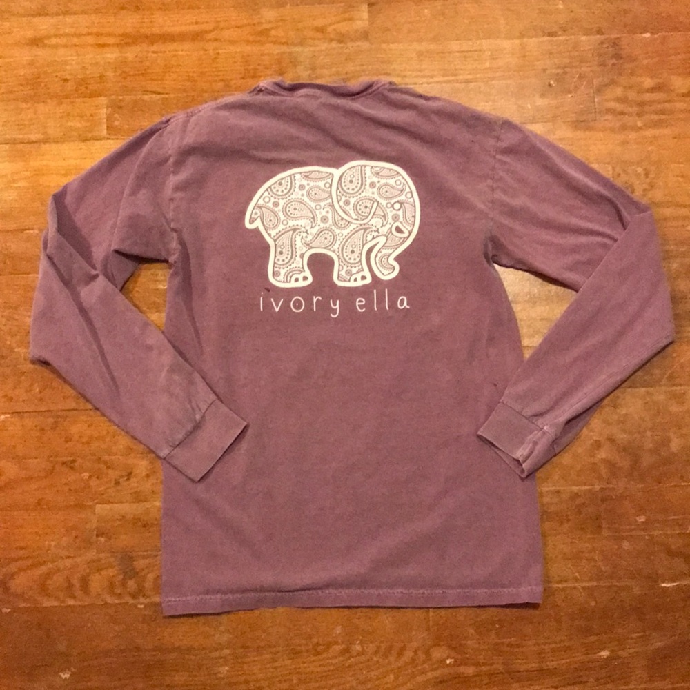Purple ivory Ella shirt!
